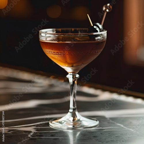Manhattan cocktail
