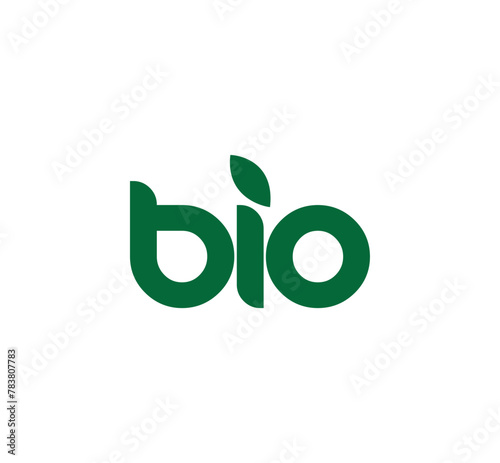 bio logo design vector design, bio icon logo design