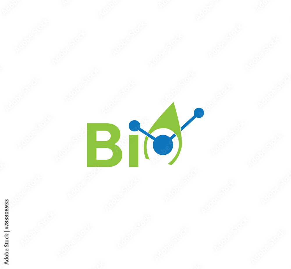 bio logo design vector design, bio icon logo design bio logo design vector design, bio icon logo design