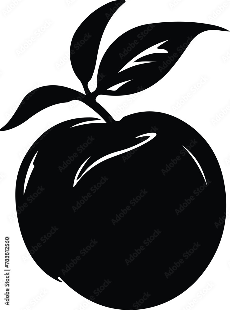peach silhouette peach silhouette