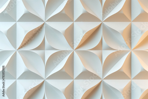An abstract 3d pattern. Background image. Created with Generative AI technology.