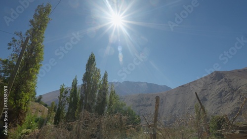 Scenes of Elqui Valley, La Serena, Chile photo