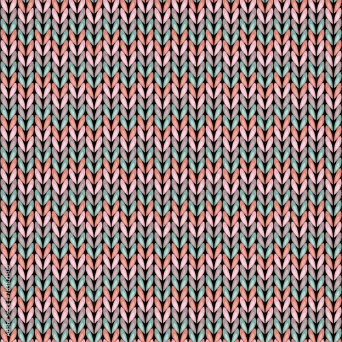 Knitted background pattern wallpaper knitting decorative