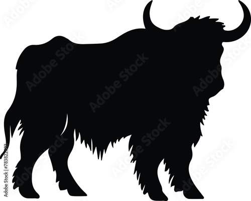 yak silhouette