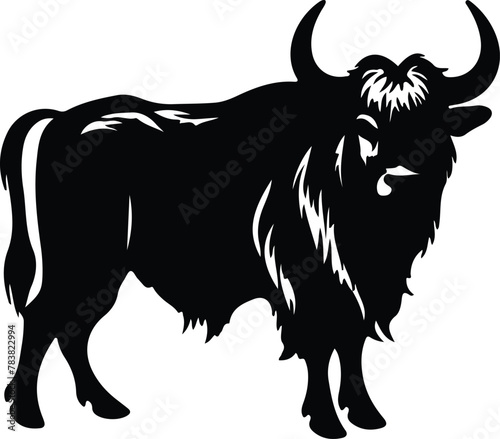 yak silhouette