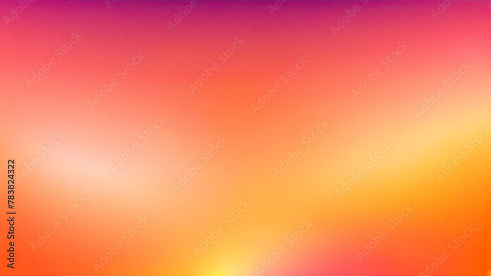 Naklejka premium abstract gradient background: Summer Farewell: Blazing Orange to Peach Gradient for a Sunset Vibe