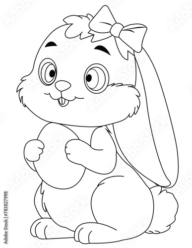 Ester coloring page for kids.