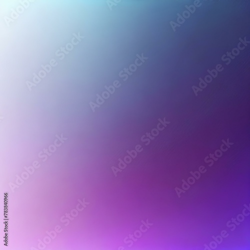 Purple, white, blue, grainy color gradient background