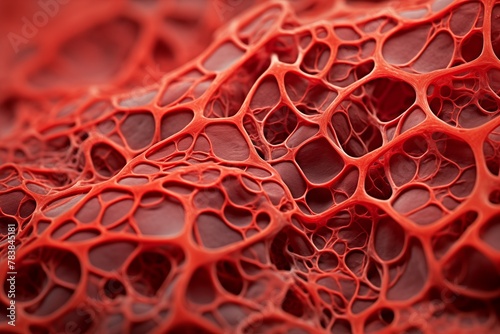 Electron microscopy cells of liver 