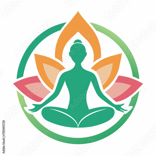 SerenityFlow: Logo Design for Yoga Studio