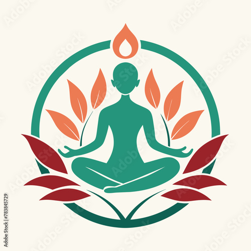 SerenityFlow: Logo Design for Yoga Studio