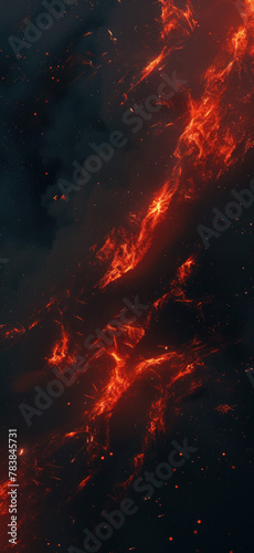 Ethereal Cosmic Nebula Background View, Amazing and simple wallpaper, for mobile