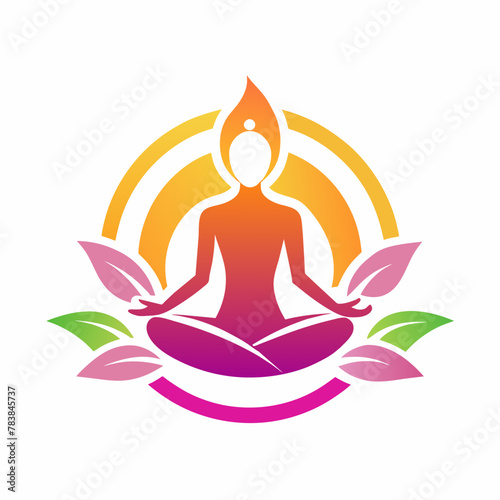 SerenityFlow: Logo Design for Yoga Studio