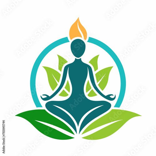 SerenityFlow: Logo Design for Yoga Studio