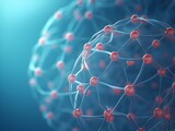Captivating Molecular Structure:A Futuristic Nanotechnology Visualization