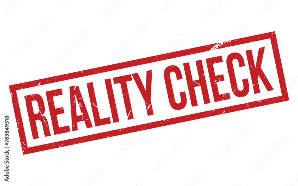 Reality Check Rubber Stamp Seal Vector Reality Check Rubber Stamp Seal Vector