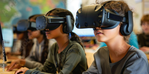 Virtual reality platforms for remote learning, creating interactive and immersive educational experiences regardless of location