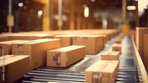 Efficient Logistics: Cardboard Boxes on the Move