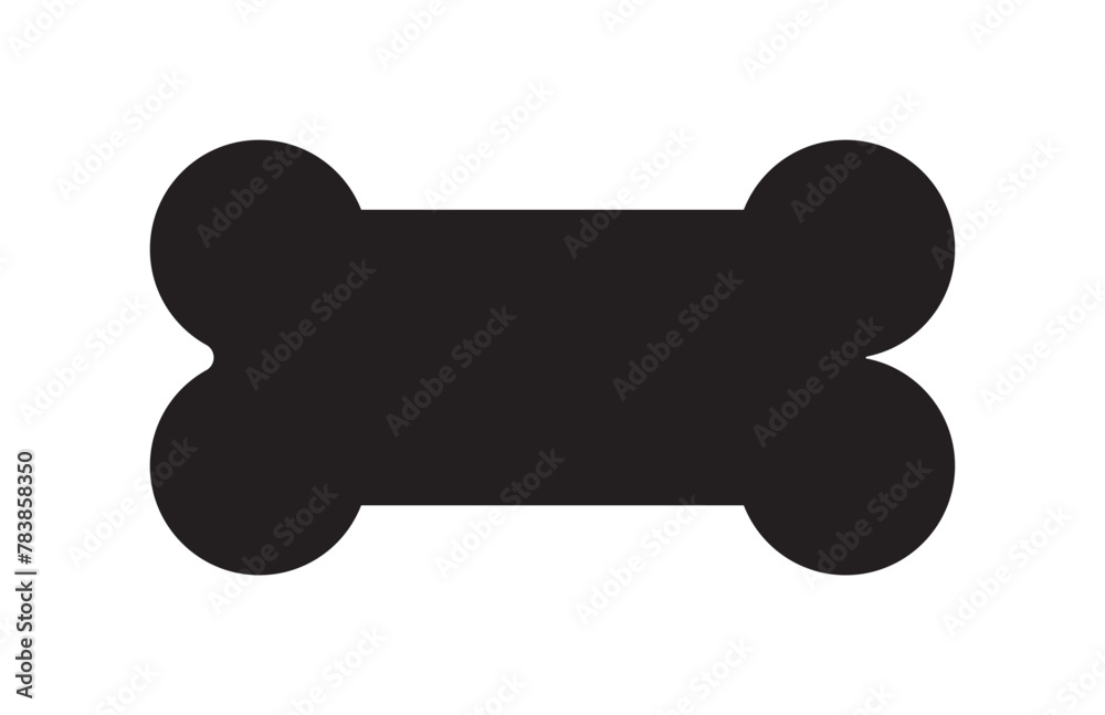 Dog bone icon. Dog bone vector design. Dog bone icon. Dog bone vector design.