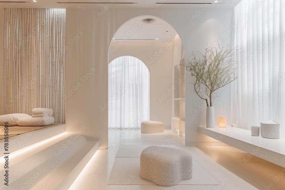 Modern Interior with Minimalist Design and Elegant Furniture