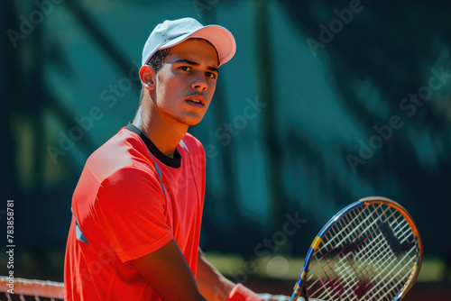 Tennis Serve: Ready, Set, Action! © Andrii 
