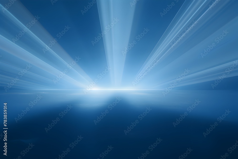 Mesmerizing Radiant Beams Emanating from Vibrant Backlit Montage Across Vast Infinite Space