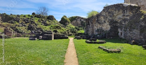 Ruines de Coucy le Château.