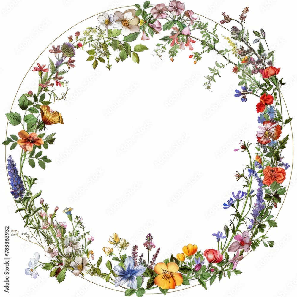 Fototapeta premium Plant flower materials