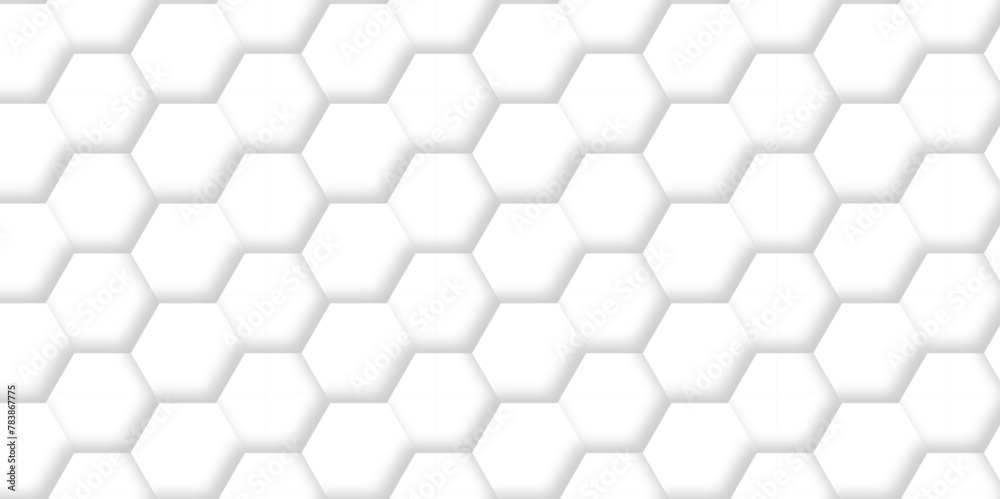 Background grid digital white creative mosaic light lines 3d Hexagonal structure futuristic white background and Embossed Hexagon , honeycomb white Background ,light and shadow ,Vector.
Background grid digital white creative mosaic light lines 3d Hexagonal structure futuristic white background and Embossed Hexagon , honeycomb white Background ,light and shadow ,Vector.