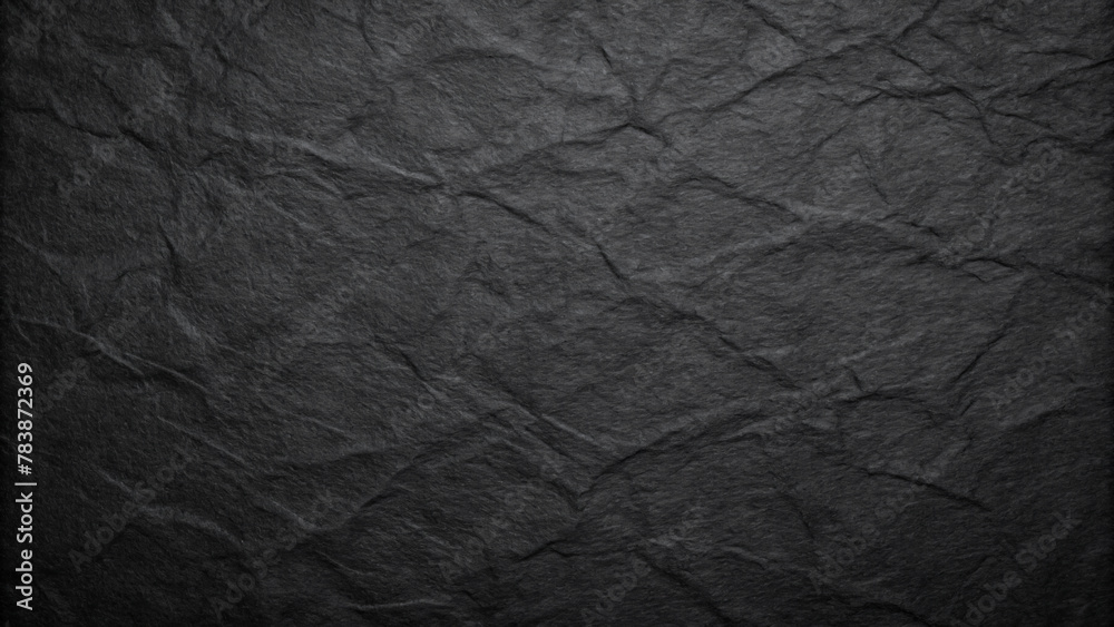 Dark Grey Crumpled Paper Texture Background Dark Grey Crumpled Paper Texture Background