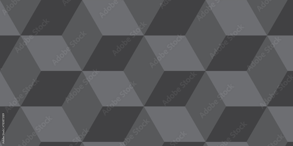 Minimal geometric rectangle technology black and gray background from cubes and lines. Geometric seamless pattern cube. Cubes mosaic shape vector design.
Minimal geometric rectangle technology black and gray background from cubes and lines. Geometric seamless pattern cube. Cubes mosaic shape vector design.