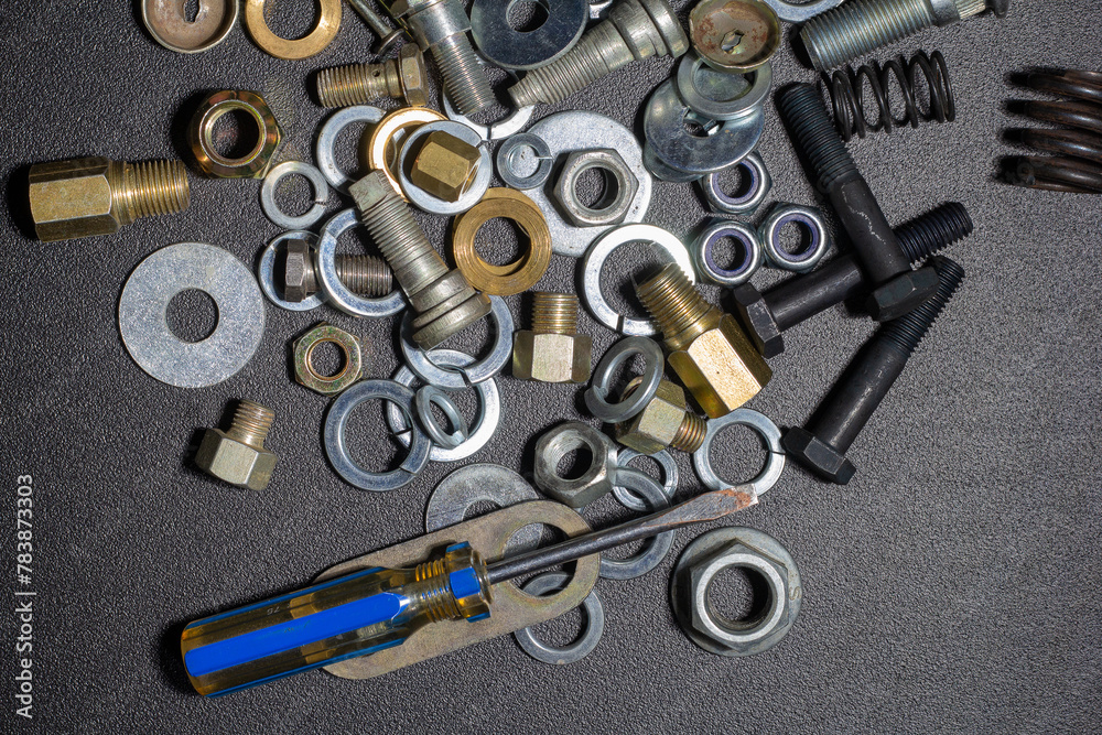 fasteners with threaded fasteners, for connecting and assembling components and mechanisms in the field of production fasteners with threaded fasteners, for connecting and assembling components and mechanisms in the field of production