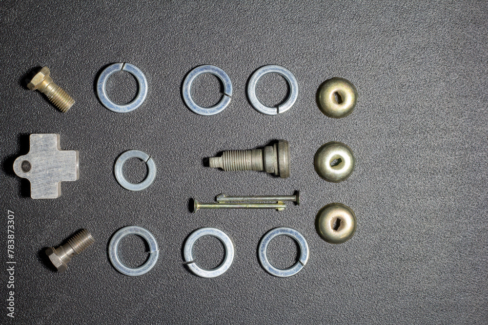 fasteners with threaded fasteners, for connecting and assembling components and mechanisms in the field of production fasteners with threaded fasteners, for connecting and assembling components and mechanisms in the field of production