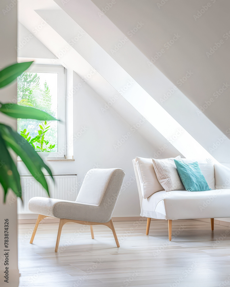Serene minimalist interiors with natural light and warm tones Serene minimalist interiors with natural light and warm tones