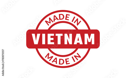 Made In Vietnam Rubber Stamp