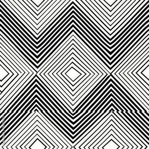 line premium flat pattern black, white background