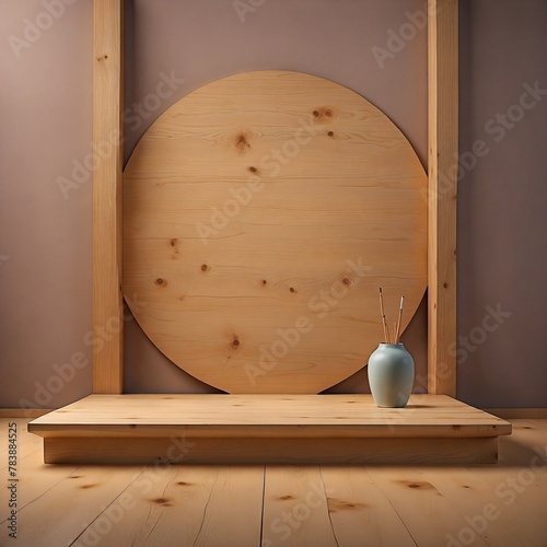 wooden box with a floor (ID: 783884525)