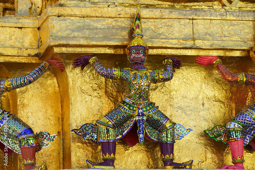 ramayana demon statue
