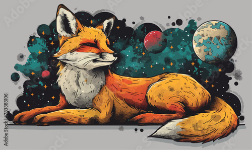 Fox Sticker