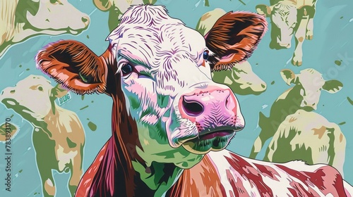 cash cow metaphor illustration photo