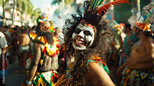 Carnival Street Parade in Brazil