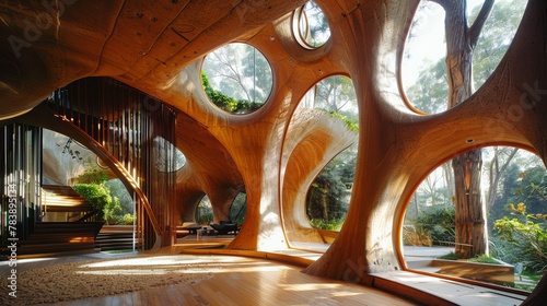 Natural World Inspired Unique House Architecture