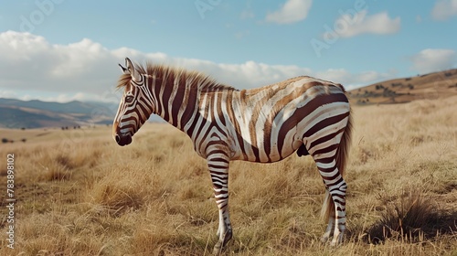 Striped Zorse Hybrid