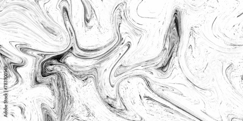 White Carrara marble stone texture pattern texture natural background. Acrylic Pour Color Liquid marble abstract surfaces Design. Seamless monochrome marble pattern liquid abstract pattern with black	