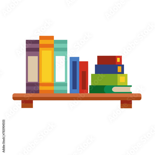 file folders on shelf for business design