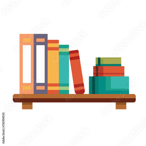 file folders on shelf for business design