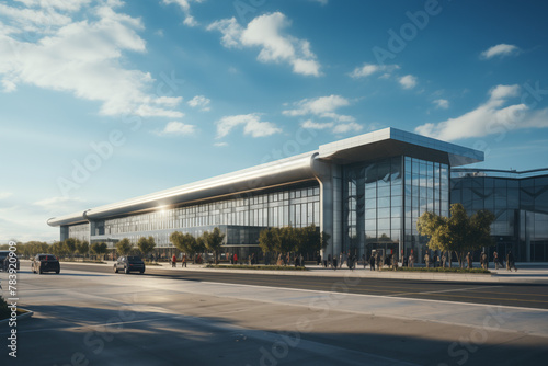 Wallpaper Mural Airport picture. Airport related topics. Departure from vacation. Travel world. Topics related to aviation. Torontodigital.ca