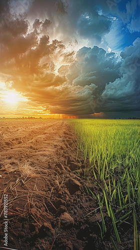 symbol picture of climate change