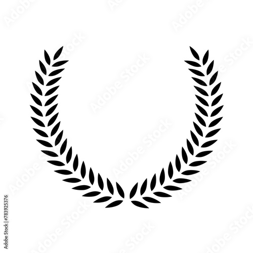 Laurel wreath, victory laurel - vector illustration