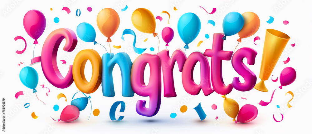 Congratulations banner Congratulations banner